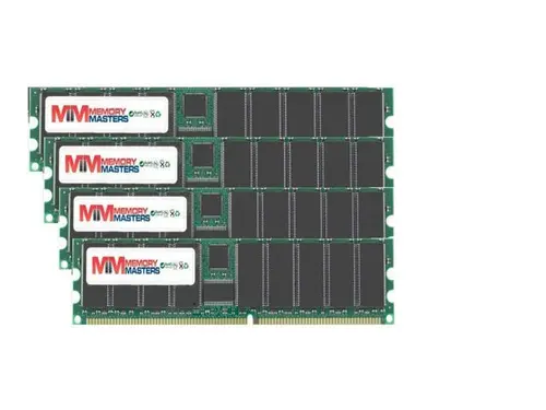 MemoryMasters 4GB 4X 1GB DDR PC3200 4 GB PC 3200 400 Low Density Desktop Memory RAM Dual KIT