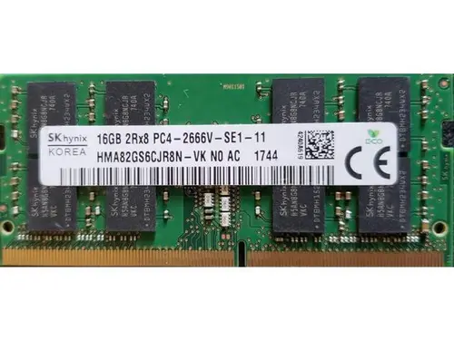 Hynix 16GB DDR4 2666 CL19 1.2V Memory Module HMA82GS6CJR8N-VK