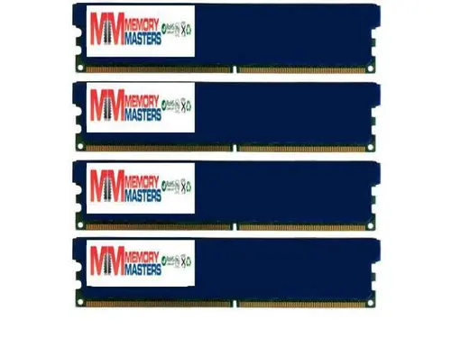 MemoryMasters 8GB DDR3 PC3-12800 1600MHz DIMM with Low Profile Blue Heatspreaders 240-Pin Dual / Quad Channel RAM Desktop Memory KIT 9-9-9-24...