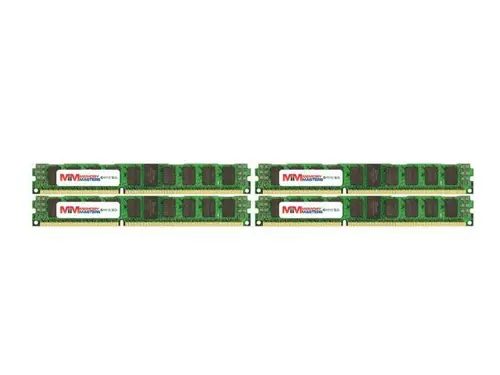 MemoryMasters 32GB (4x 8GB) DDR3 PC3-12800 1600MHz DIMM with Red Heatspreaders 240-Pin RAM Desktop Memory 10-10-10-27