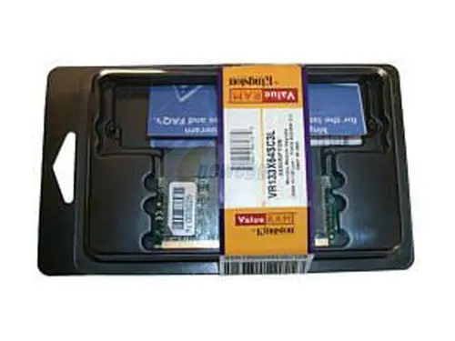 Kingston 256MB 144-Pin SO-DIMM PC 133 Laptop Memory Model KVR133X64SC3L/256