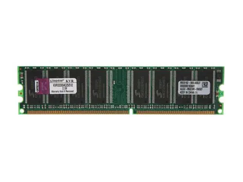 Kingston ValueRAM 512MB DDR 333 (PC 2700) Desktop Memory Model KVR333X64C25/512