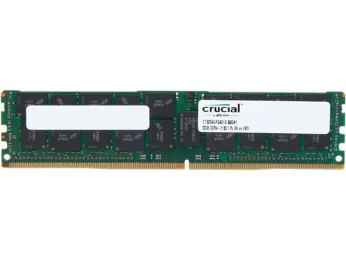 Crucial 32GB ECC Load Reduced DDR4 2133 (PC4 17000) Server Memory Model CT32G4LFQ4213
