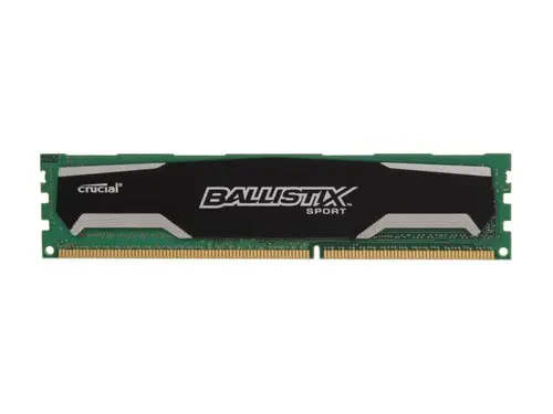 Ballistix Sport 2GB DDR3 1600 (PC3 12800) Desktop Memory Model BLS2G3D1609DS1S00