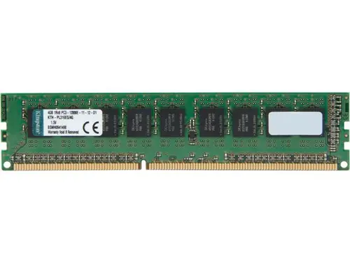 Kingston 4GB ECC DDR3 1600 (PC3 12800) Single Rank Server Memory Model KTH-PL316ES/4G