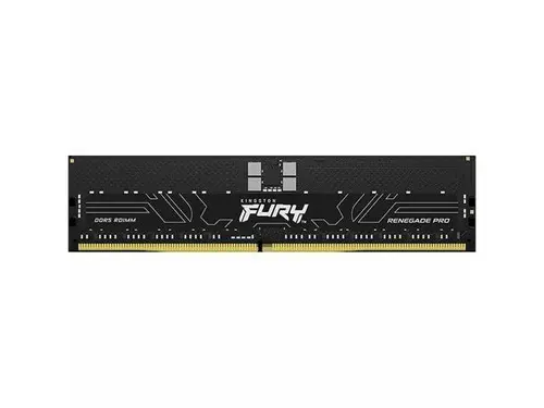 Kingston 256GB (8 x 32GB) DDR5 6400MT/s CL32 FURY Renegade Pro RDIMM Black EXPO - For Motherboard - 256 GB (8 x 32GB) - DDR5-6400/PC5-51200 DDR5...