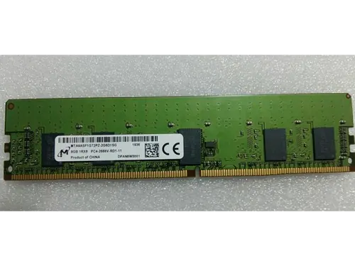 Micron MTA9ASF1G72PZ-2G6D1SG 8GB 1RX8 PC4-2666V DDR4 For Server