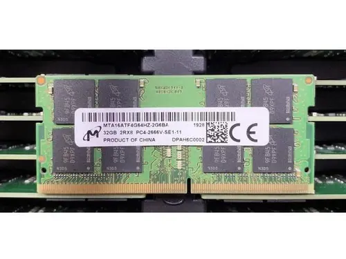 Micron MTA16ATF4G64HZ-2G6BA DDR4 2666 32G 2RX8 PC4-2666V For Laptop