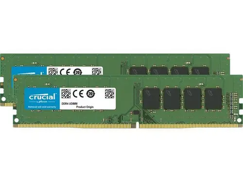Crucial 16GB (2 x 8GB) DDR4 3200 (PC4 25600) Desktop Memory Model CT2K8G4DFS832A