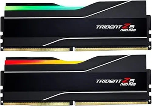 G.SKILL Trident Z5 Neo RGB Series DDR5 RAM (AMD Expo) 32GB (2x16GB) 6000MT/s CL30-38-38-96 1.35V Desktop Computer Memory U-DIMM - Matte Black (F5-6000J3038F16GX2-TZ5NR)