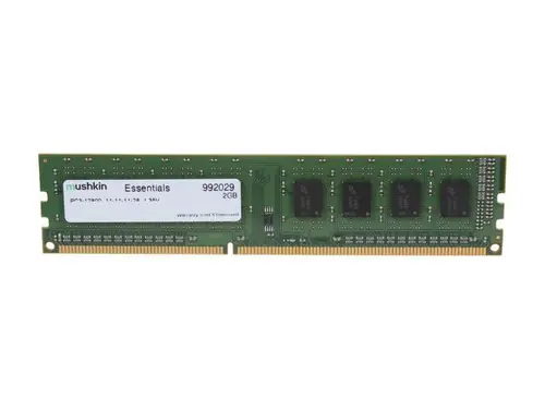 Mushkin Enhanced Essentials 2GB DDR3L 1600 (PC3L 12800) Desktop Memory Model 992029