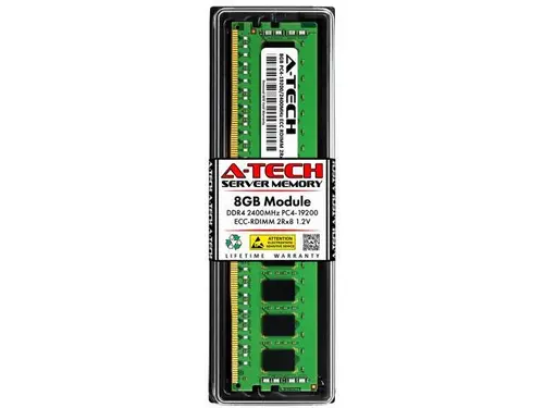 8GB RAM Replacement for Samsung M393A1G43DB1-CRC, M393A1G43EB1-CRC DDR4 2400MHz PC4-19200 ECC RDIMM 2Rx8 Server Memory