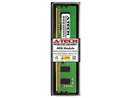 4GB RAM Replacement for Crucial CT2K4G4DFS632A, CT4G4DFS632A DDR4 3200MHz PC4-25600 DIMM 1Rx16 Desktop Memory