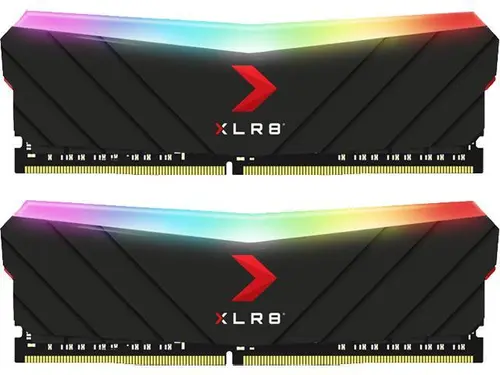 PNY XLR8 Gaming EPIC-X RGB 32GB (2 x 16GB) DDR4 3200MHz 288-pin DIMM Memory Kit MD32GK2D4320016XRGB