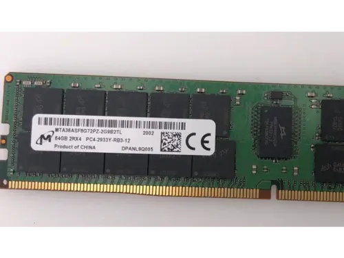 Micron MTA36ASF8G72PZ-2G9B2 64GB 2RX8 PC4-2933Y-R For Server