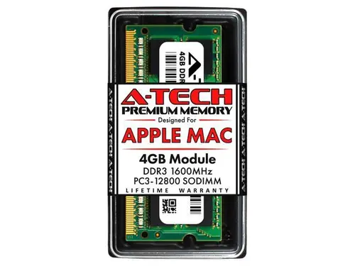 A-Tech 4GB RAM for Apple MacBook Pro (Mid 2012), iMac (Late 2012, Early/Late 2013, Late 2014, Mid 2015), Mac mini (Late 2012) DDR3 1600MHz...