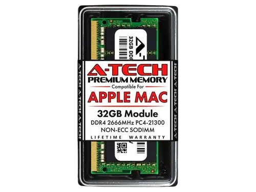 A-Tech 32GB RAM for Apple iMac (2019, 2020), Mac mini (Late 2018, Early 2020) DDR4 2666MHz PC4-21300 SODIMM 260-Pin Memory Upgrade
