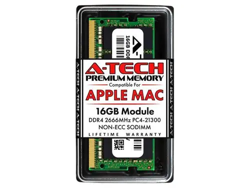 A-Tech 16GB RAM for Apple iMac (2019, 2020), Mac mini (Late 2018, Early 2020) DDR4 2666MHz PC4-21300 SODIMM 260-Pin Memory Upgrade