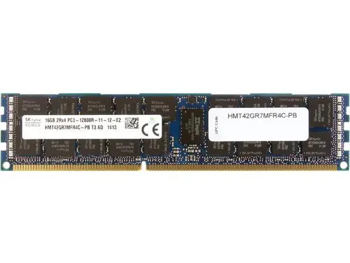 Hynix 16GB ECC Registered DDR3 1600 (PC3 12800) Server Memory Model HMT42GR7MFR4C-PB