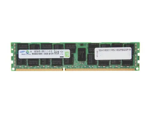 SAMSUNG 16GB ECC Registered DDR3 1600 Server Memory Model M393B2G70BH0-CK0Q8
