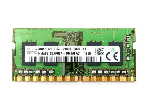 HMA851S6AFR6N_UA SK Hynix 4GB 1RX16 DDR4 SO-DIMM PC4-19200 2400MHZ Laptop Memory HMA851S6AFR6N-UH Laptop Memory