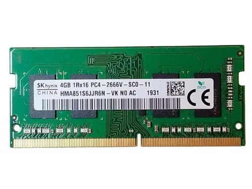 Lot of 2 - SK Hynix HMA851S6JJR6N-VK 4GB 1Rx16 PC4-2666V DDR4 SODIMM RAM Memory