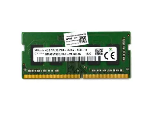 HMA851S6CJR6N SK Hynix 4GB 1RX16 DDR4 Sodimm PC4-21300 2666MHZ Laptop Memory HMA851S6CJR6N-VK Laptop Memory
