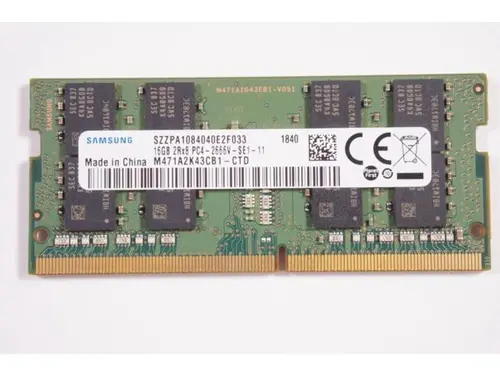 M471A2K43CB1-CTD Samsung 16gb Pc4-21300 Ddr4-2666mhz So-Dimm Memory