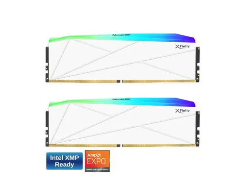 V-COLOR Manta XFinity RGB DDR5 32GB (16GBx2) 7600MHz XMP 3.0 and AMD EXPO CL38 1.45V RGB Gaming Desktop Upgrade RAM U-DIMM Memory Module SK Hynix...