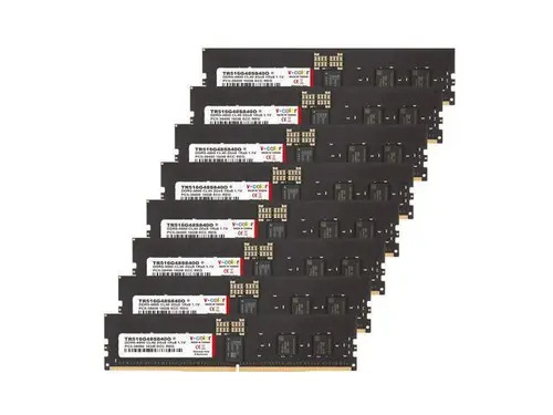 V-COLOR DDR5 128GB (16GBx8) 4800MHz CL40 2Gx8 1Rx8 ECC R-DIMM (ECC Registered DIMM) 1.1V Memory Ram for Server and Workstations with Hynix IC...