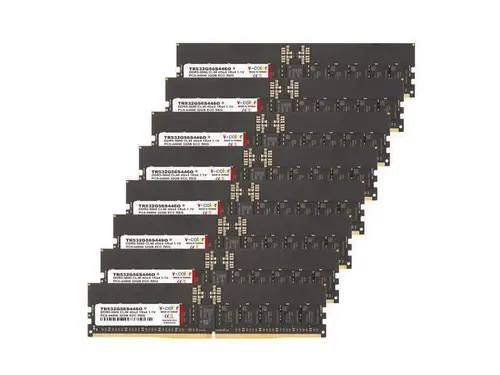 V-COLOR DDR5 256GB (32GBx8) 5600MHz CL46 2Gx8 2Rx8 ECC R-DIMM (ECC Registered DIMM) 1.1V Memory Ram for Server and Workstations with Hynix IC...