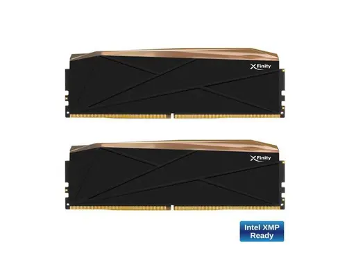 V-COLOR Manta XFinity RGB DDR5 32GB (16GBx2) 8200MHz CL38 1.45V RGB Gaming Desktop Upgrade RAM CUDIMM Memory Module SK Hynix IC -Black / Gold...