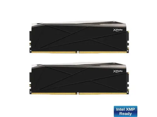 V-COLOR Manta XFinity RGB DDR5 32GB (16GBx2) 8200MHz CL38 1.45V RGB Gaming Desktop Upgrade RAM CUDIMM Memory Module SK Hynix IC -Black / Silver...