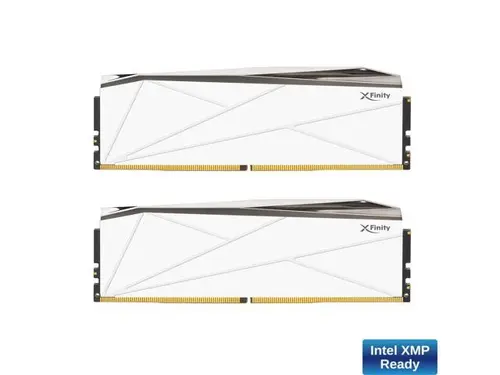 V-COLOR Manta XFinity RGB DDR5 32GB (16GBx2) 8200MHz CL38 1.45V RGB Gaming Desktop Upgrade RAM CUDIMM Memory Module SK Hynix IC -White / Silver...