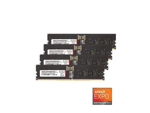 V-Color DDR5 64GB (4x16GB) 6000MHz CL30 1Rx8 Ultra Low-timing OC R-DIMM (Overclocking ECC Registered DIMM) 1.4V Memory Ram for TRX50/WRX90...