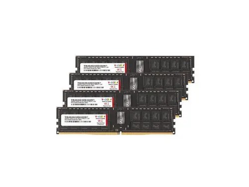 V-Color DDR4 256GB (4x64GB) 3200MHz (PC4-25600) Server Memory Ram Module Upgrade Dual Rank ECC-R DIMM 1.2V CL22 2Rx4 (TR464G32D422Q)