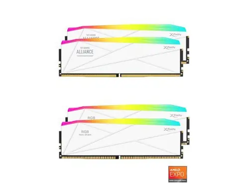 V-COLOR DDR5 TUF GAMING ALLIANCE SCC 2+2 KIT Manta XFinity 64GB (32GBx2) 6400MHz CL32 1.40V AMD EXPO SK Hynix Original IC RGB Gaming Desktop...