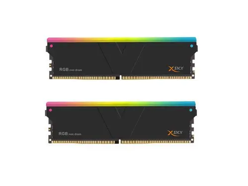 V-COLOR Manta XSky DDR5 RGB Filler Solution - 2X Modules - 0GB RAM - Intel/AMD Compatible - Black