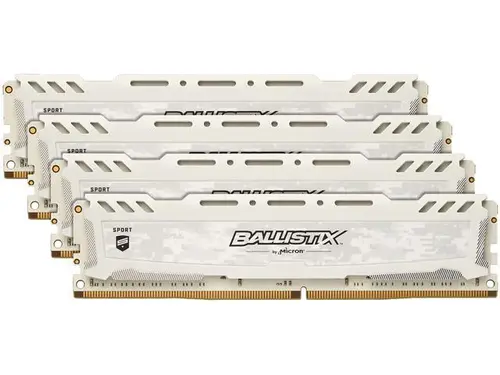 Ballistix Sport LT 32GB (4 x 8GB) DDR4 2400 (PC4 19200) Desktop Memory Model BLS4K8G4D240FSC