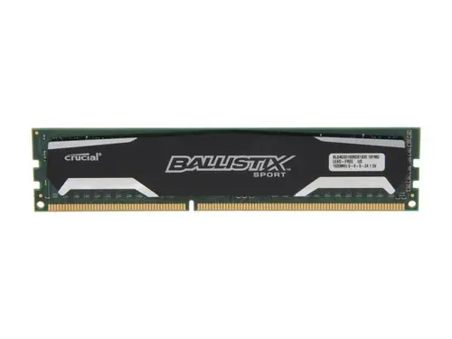 Ballistix Sport 4GB DDR3 1600 (PC3 12800) Desktop Memory Model BLS4G3D1609DS1S00