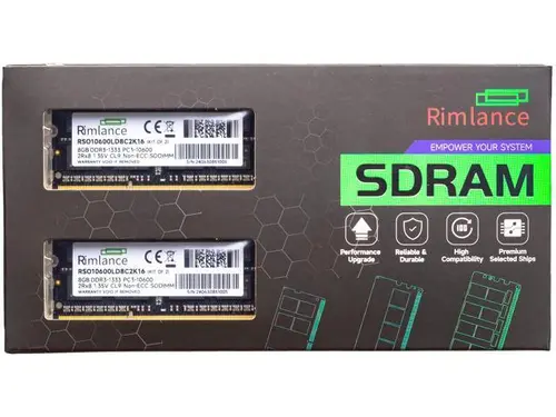 Rimlance 16GB (2X8GB) 1.35V DDR3 1333MHZ PC3-10600 SODIMM 2RX8