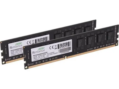 Rimlance 8GB (2X4GB) 1.5V DDR3 1600MHZ PC3-12800 UDIMM 1RX8 Desktop Memory Kit