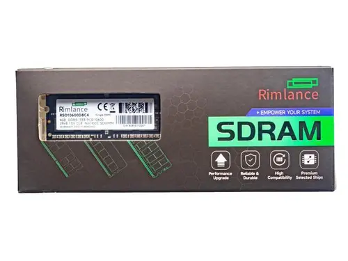 Rimlance 4GB (1X4GB) 1.5V DDR3 1333MHZ PC3-10600 SODIMM 2RX8