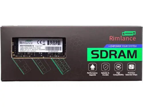 Rimlance 16GB (1X16GB) 1.2V DDR4 2400MHZ PC4-19200 SODIMM 2RX8