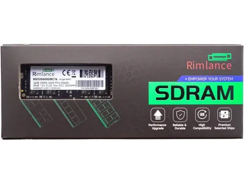 Rimlance 16GB (1X16GB) 1.2V DDR4 3200MHZ PC4-25600 SODIMM 2RX8