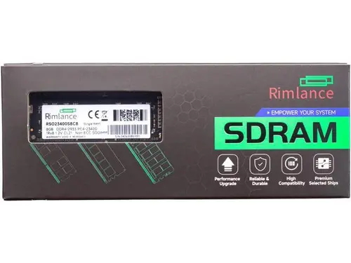 Rimlance 8GB (1X8GB) 1.2V DDR4 2933MHZ PC4-23400 SODIMM 1RX8