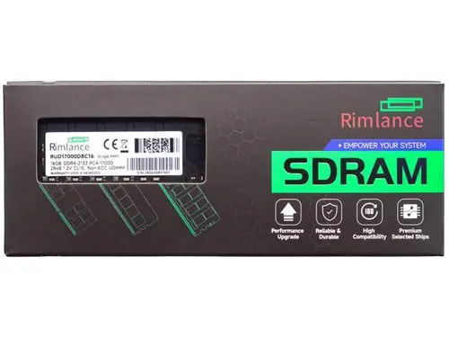 Rimlance 16GB (1X16GB) 1.2V DDR4 2133MHz PC4-17000 UDIMM 2RX8