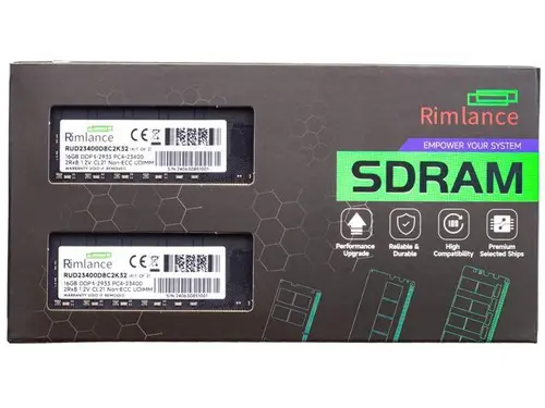 Rimlance 32GB (2X16GB) 1.2V DDR4 2933MHZ PC4-23400 UDIMM 2RX8