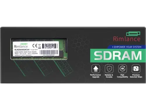 Rimlance 64GB (1X64GB) 1.2V DDR4 3200MHZ PC4-25600 LRDIMM 4RX4