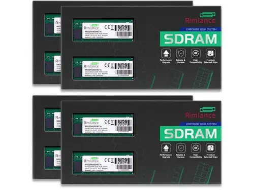 RIMLANCE RAM 128GB(8X16GB) DDR4 3200MHz PC4-25600 2Rx8 1.2V 288-PIN ECC Registered RDIMM Server Memory KIT Compatible with Dell PowerEdge XR11 Rack...